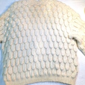 Ivory Feather Cardi made by Mystree